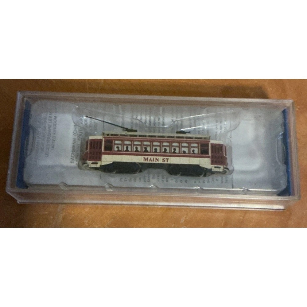 Bachmann N Scale #61090 N‎ Trolleys Main Street Brill Trolley